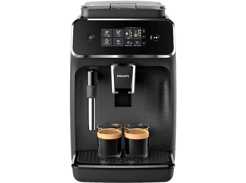 Cafetera superautomática PHILIPS en color Negro de Molinillo integrado