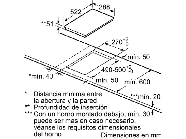 Placa modular BALAY en color Negro de Inducción — foto 2