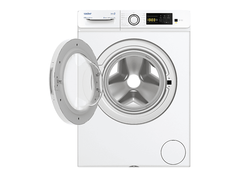 Lavadora carga frontal SAUBER en color Blanco (mod. SERIE 3-W6105V) — foto 2