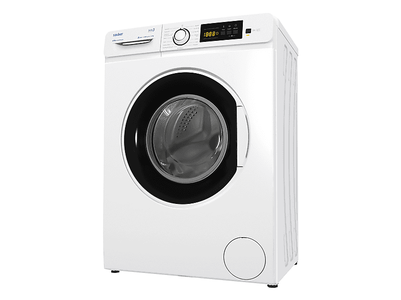 Lavadora carga frontal SAUBER en color Blanco (mod. SERIE 3-W6105V) — foto 3