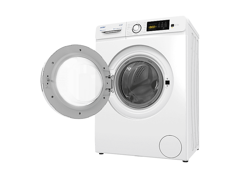 Lavadora carga frontal SAUBER en color Blanco (mod. SERIE 3-W6105V) — foto 4