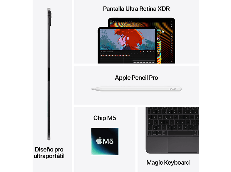 Tablet APPLE — 256GB y 13" (mod. iPad Pro (2025)) — foto 8