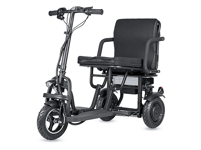 Scooter eléctrico de movilidad reducida ECOXTREM en color Negro de Aluminio — foto 1
