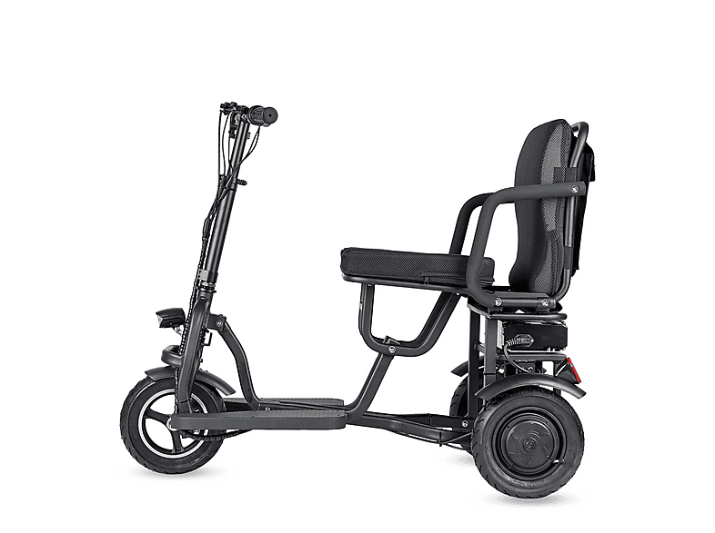 Scooter eléctrico de movilidad reducida ECOXTREM en color Negro de Aluminio — foto 2