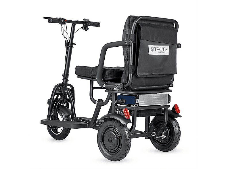 Scooter eléctrico de movilidad reducida ECOXTREM en color Negro de Aluminio — foto 3