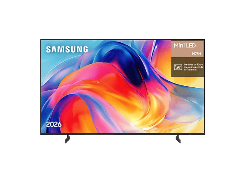 TV Mini LED 43" SAMSUNG con UHD 4K en color Negro
