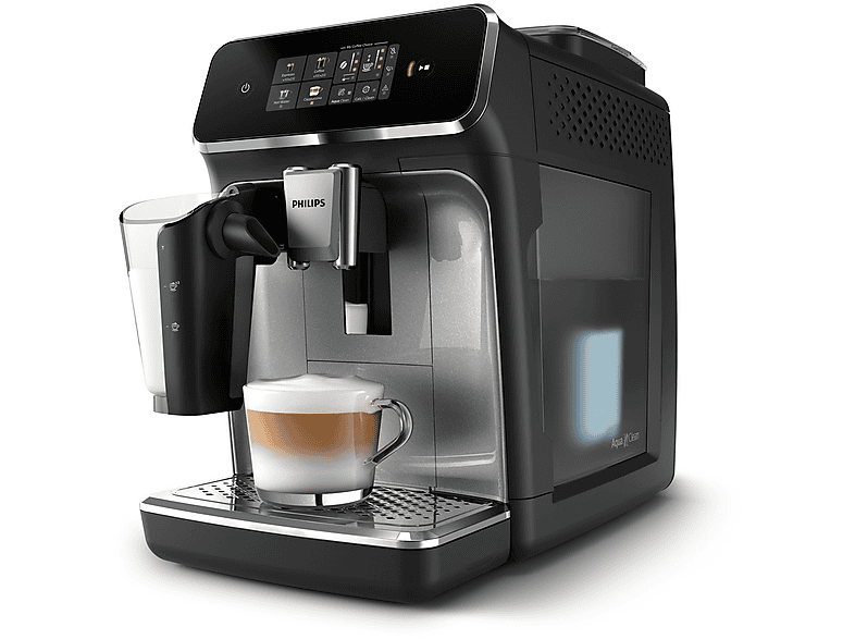 Máquina espresso PHILIPS en color Negro, Acero inoxidable, 15 bar