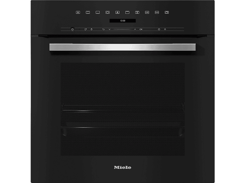 MIELE Horno en color Negro — Multifunción y Esmalte fácil de limpiar