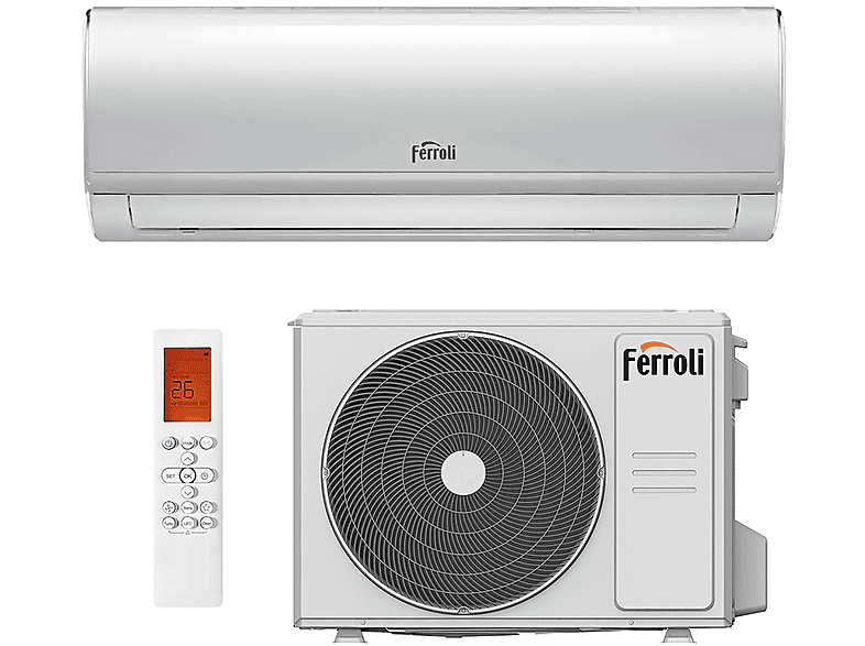 Split 1x1 FERROLI con Función Inverter en color Blanco — foto 1