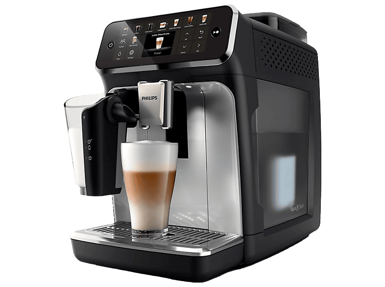PHILIPS Máquina espresso en color Negro, Plata — 15 bar y 1500 W