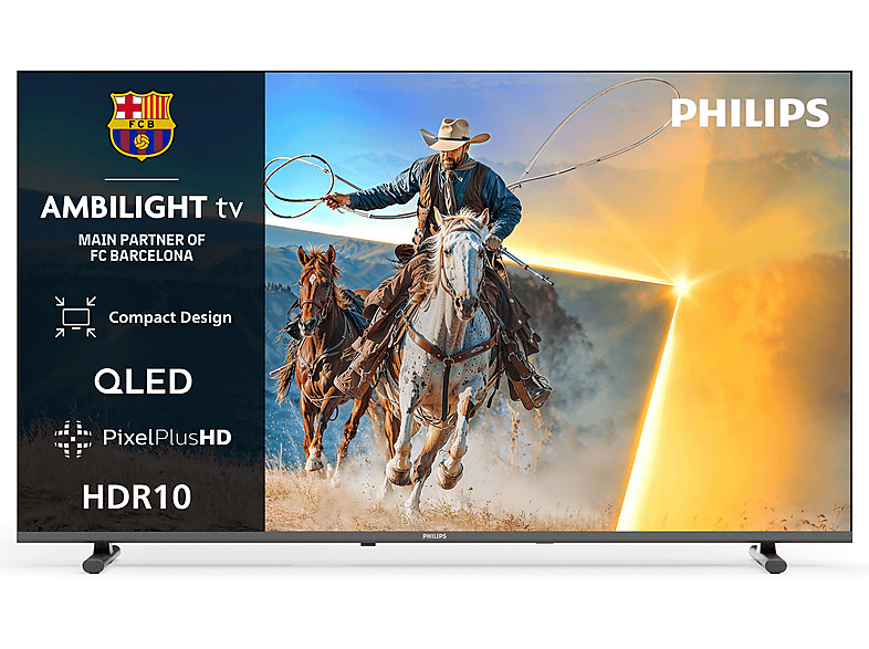 TV QLED 32" PHILIPS en color Negro