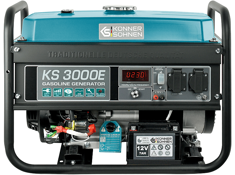 Generador de energía KÖNNER & SÖHNEN en color Multicolor (mod. KS 3000E) — foto 1