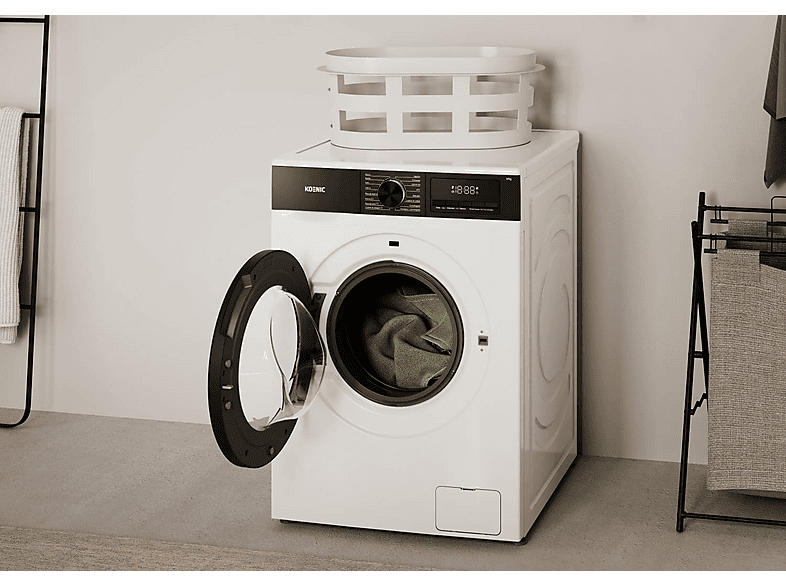 KOENIC Lavadora carga frontal en color Blanco (mod. KWM 12113 A-20 INV) — foto 9