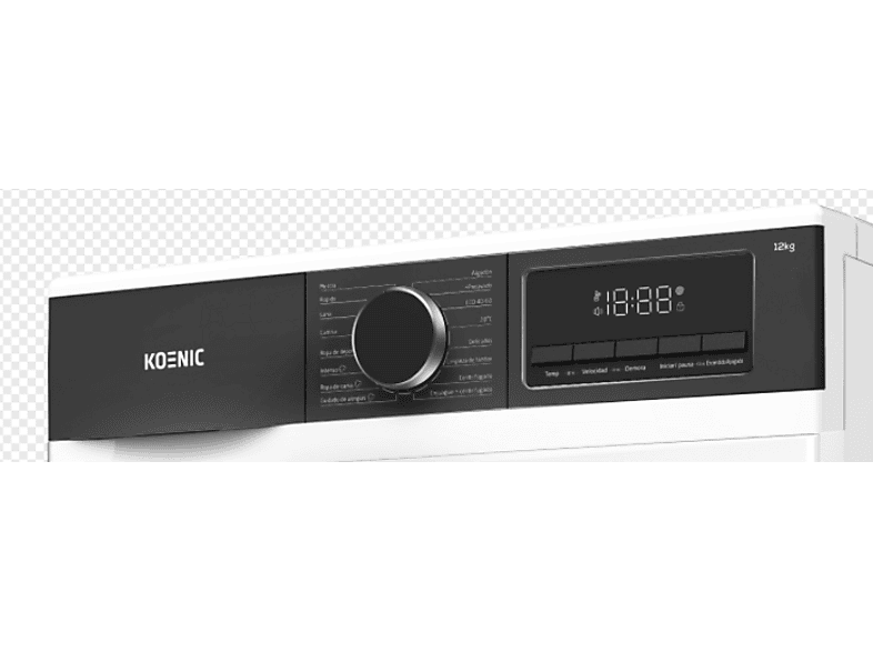 KOENIC Lavadora carga frontal en color Blanco (mod. KWM 12113 A-20 INV) — foto 11