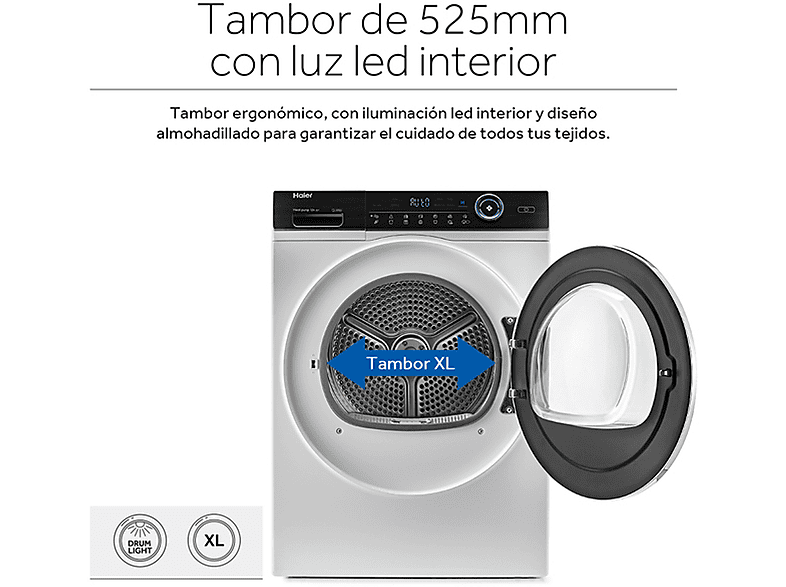 Secadora HAIER con Bomba de calor en color Blanco — foto 2