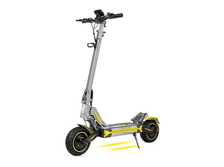 ECOXTREM Patinete eléctrico en color Amarillo (mod. M41 TANK DUAL)