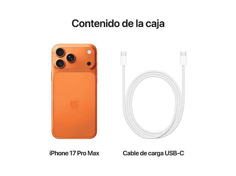Smartphone APPLE con 512 GB en color Naranja cósmico — foto 8