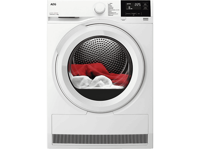 Secadora bomba de calor AEG en color Blanco, 8 kg
