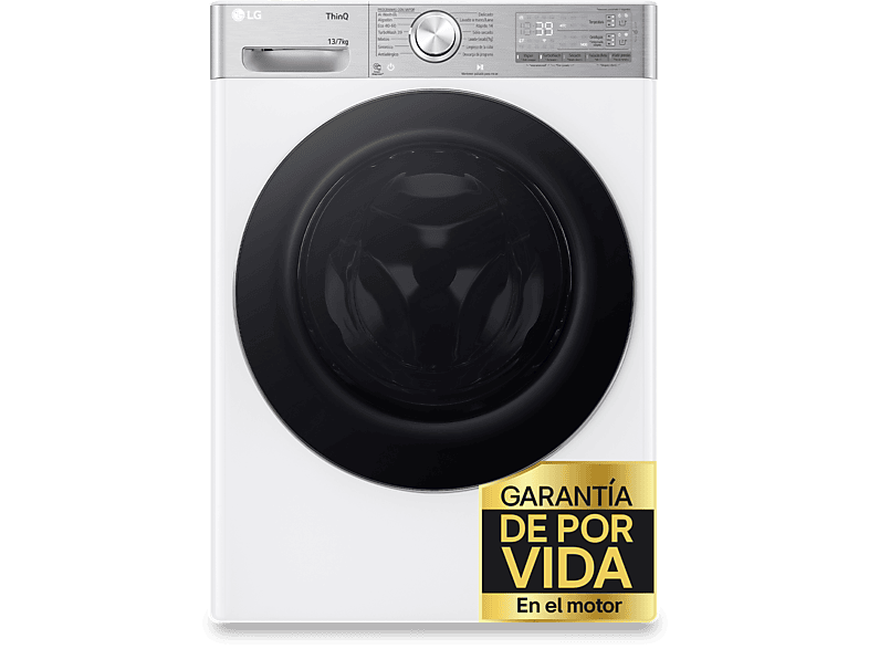 LG Lavadora secadora en color Blanco