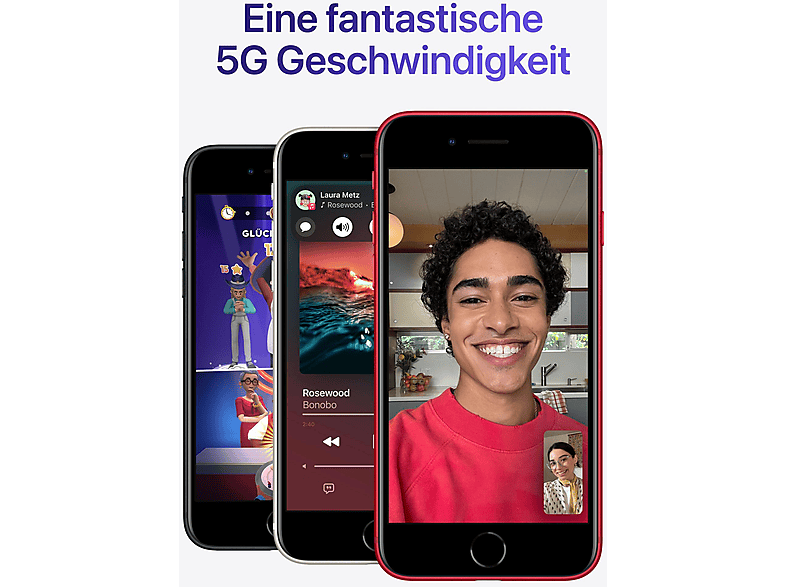 Smartphone APPLE en color Negro, Móvil iOS — foto 8