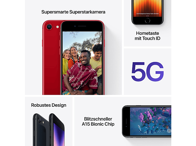 Smartphone APPLE en color Negro, Móvil iOS — foto 9