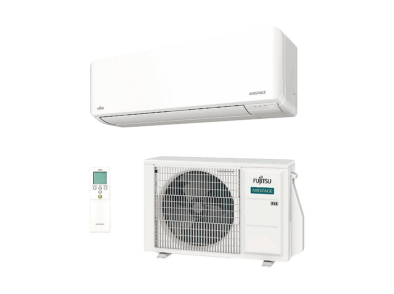 FUJITSU Aire acondicionado Split 1 x 1 3612 fg/h (mod. ASY40-KM) en color Blanco
