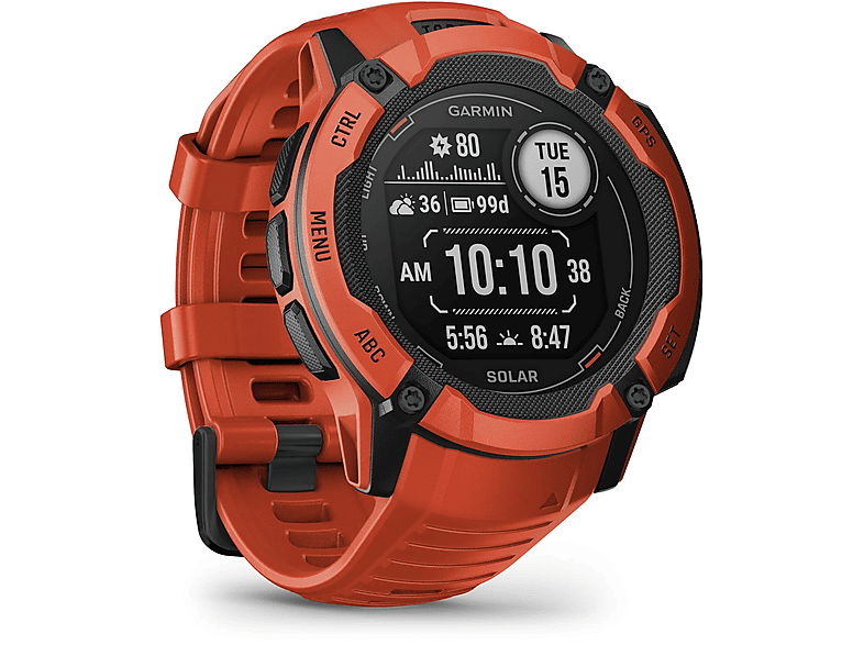 Smartwatch GARMIN en color Rojo — foto 1