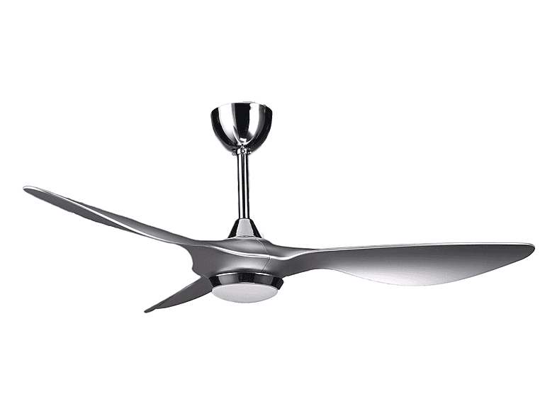 KLASSFAN Ventilador de techo 40 W (mod. HELIX SILVER) en color Plata