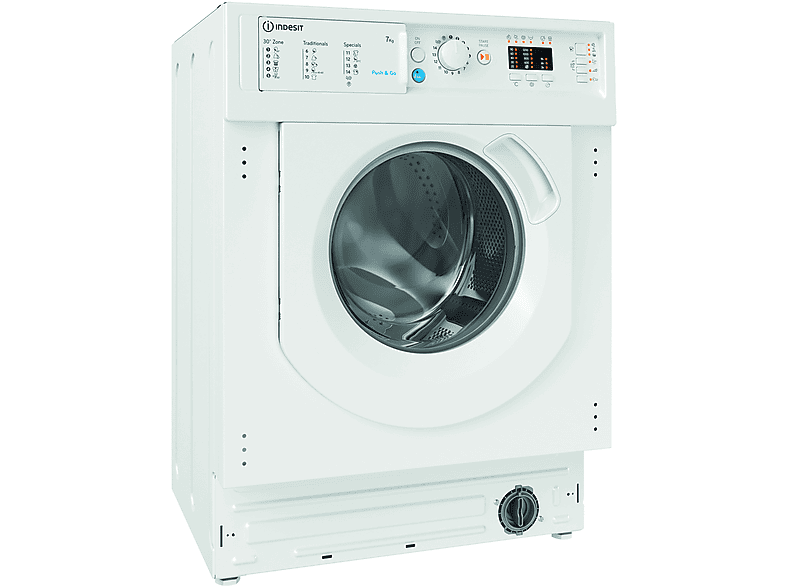 INDESIT Lavadora integrable en color Sin panelar (mod. BI WMIL 71252 EU)