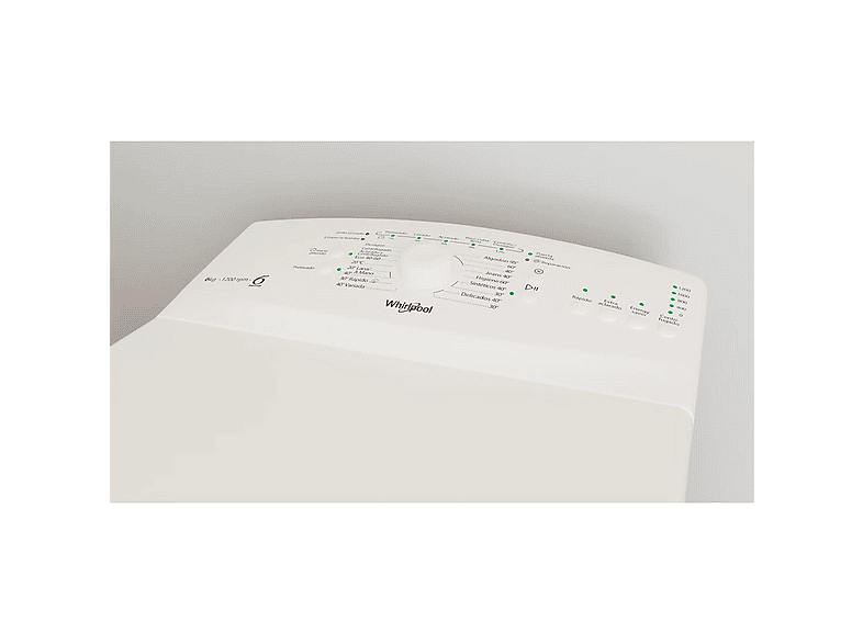 WHIRLPOOL Lavadora carga superior en color Blanco — 6 kg y 18 programas — foto 8