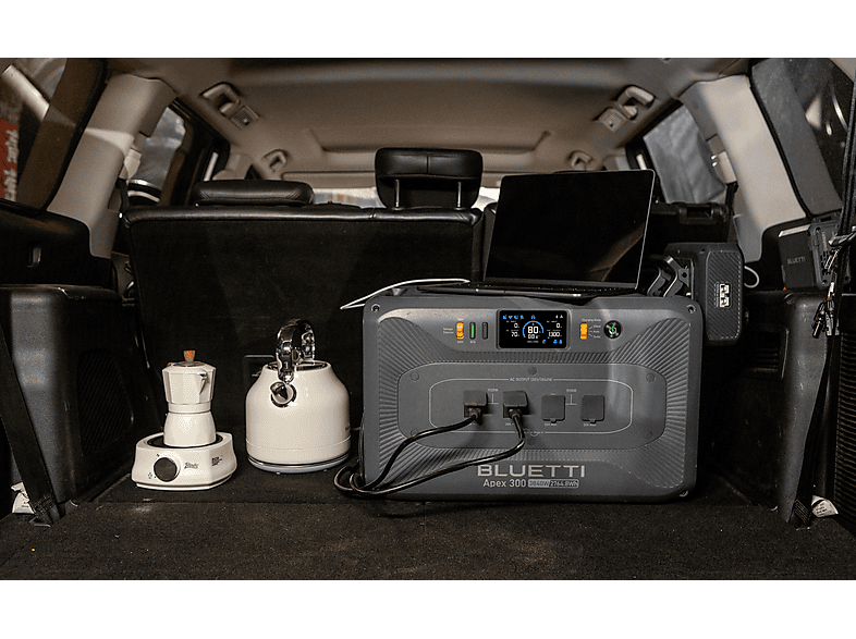 BLUETTI Estación de energía Deportes (mod. Kit Apex 300 (AC380)&B300K2) en color gris — foto 8
