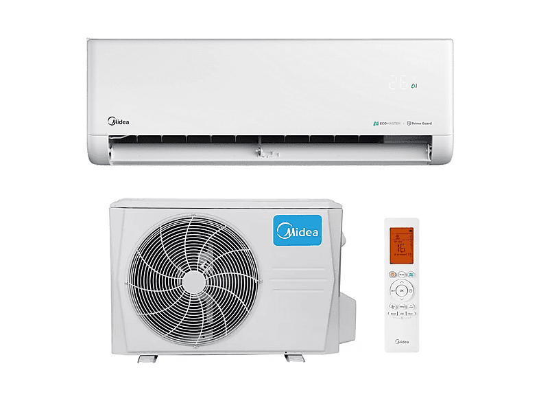 Aire acondicionado Split 1x1 MIDEA en color Blanco (mod. Solunar 52(18)N8)