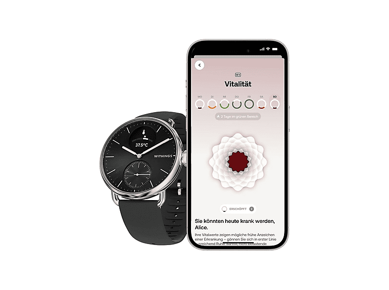 Smartwatch WITHINGS en color Negro — foto 4