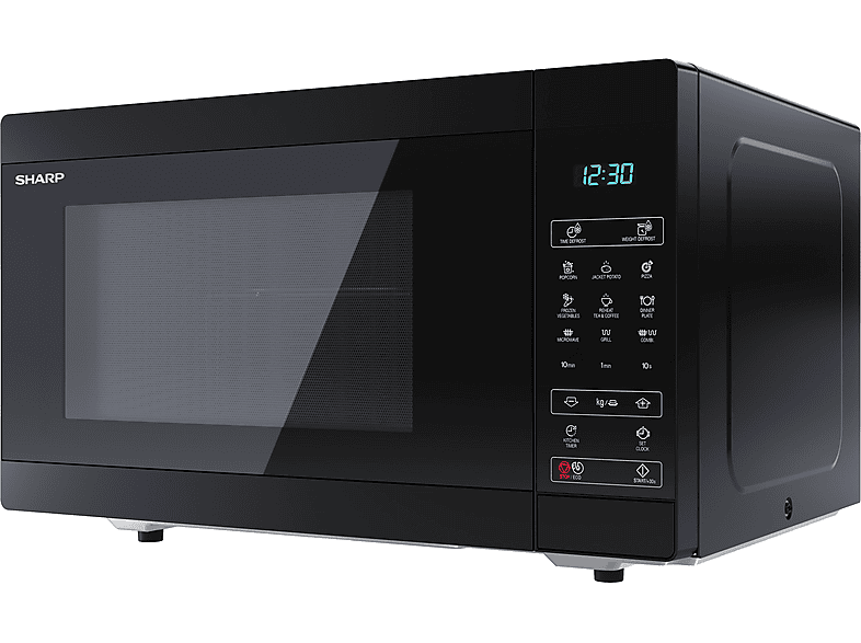 Microondas SHARP en color Negro (mod. YC-MG81E-B)