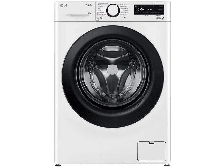 Lavadora carga frontal LG en color White, 8 kg — foto 1