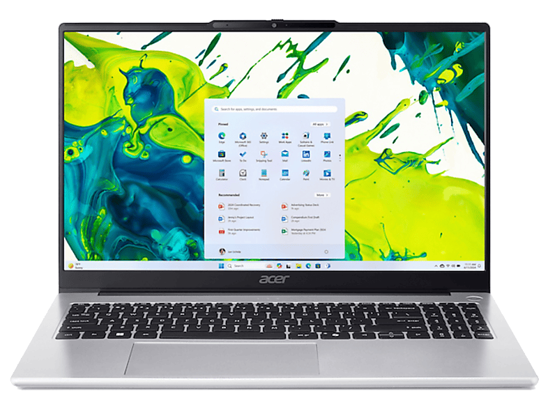 Portátil ACER en color Plata, 15.6" Full-HD