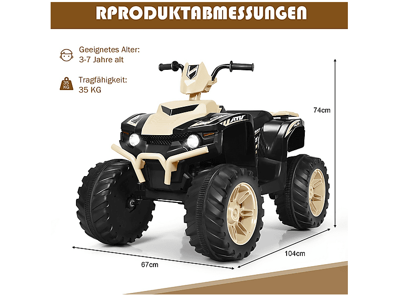 Quad eléctrico infantil NORTHIO — foto 2
