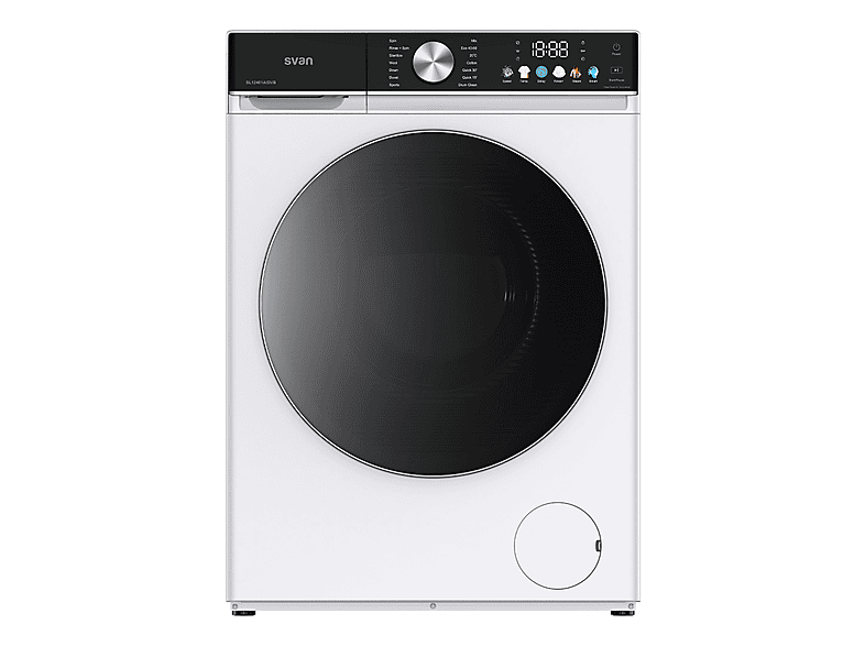 Lavadora carga frontal SVAN en color Blanco de 12 kg