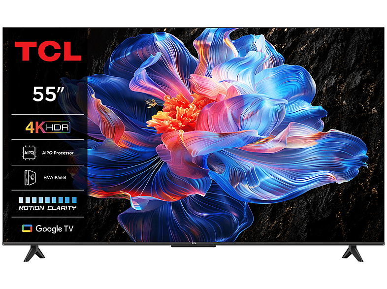 TCL TV LED 55" en color Bicolor — UHD 4K y Smart TV — foto 1