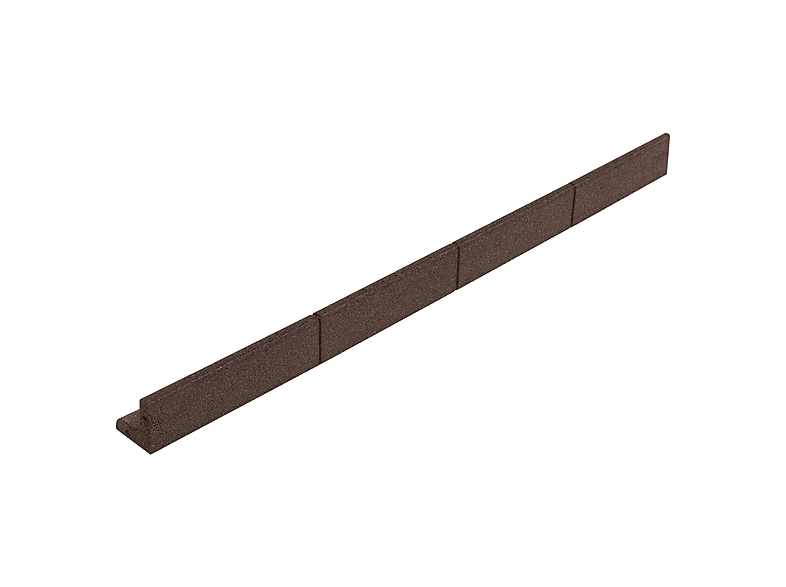 Borde de jardín flexible MONSTERSHOP en color Marrón (mod. Flexible) — foto 2