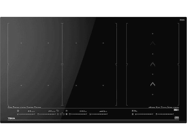 TEKA Placa inducción en color Negro (mod. DIRECT SENSE FLEX IZF)