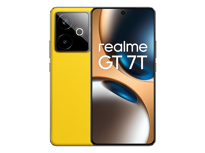 Smartphone REALME en color Amarilla, Móvil Sistema operativo propietario