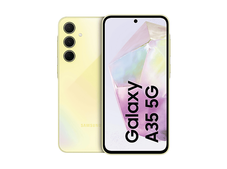 Smartphone SAMSUNG en color Yellow, Móvil Android