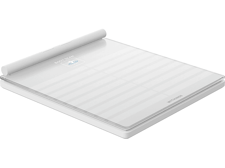WITHINGS Báscula de baño en color Blanco — Peso máximo 200 kg y Indicador Masa Corporal (IMC)