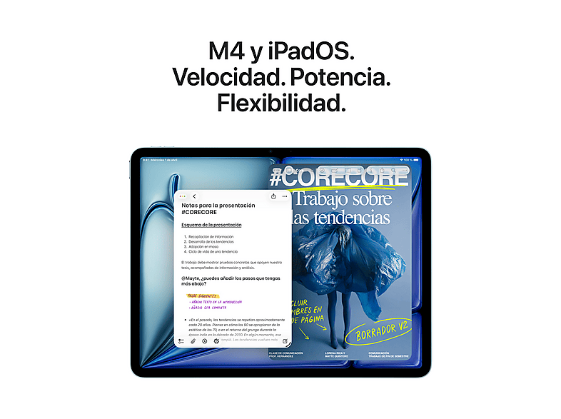 Tablet APPLE en color Gris Espacial (mod. iPad Air (2026)) — foto 5