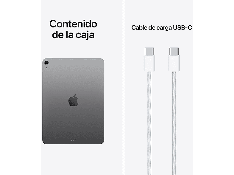 Tablet APPLE en color Gris Espacial (mod. iPad Air (2026)) — foto 10