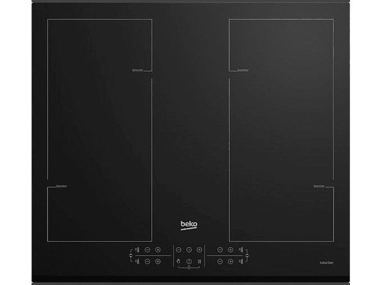 Placa de inducción BEKO en color Negro