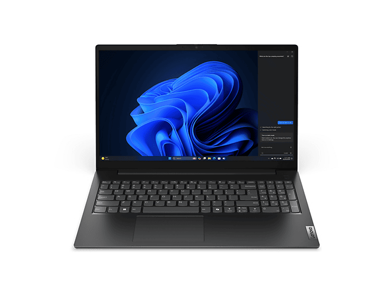 LENOVO Portátil en color Negro — 15,6 " y Intel Core i3 1315U
