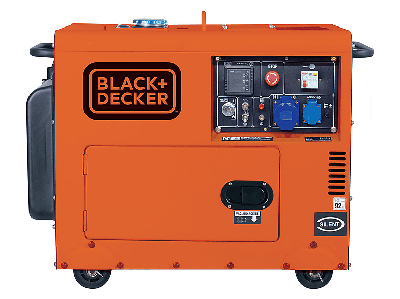 Generador eléctrico BLACK+DECKER — 12 L y 230 V