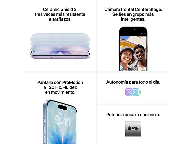 Smartphone APPLE — 256 GB y 5G (mod. iPhone 17) — foto 6